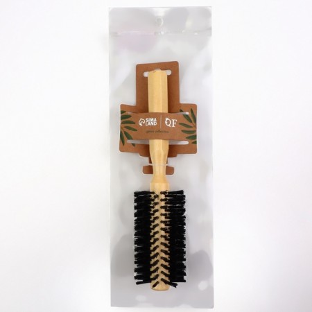 Bracing "Nutel", D = 1.9/5 × 22 cm, artificial bristles, color "Light wood"-3