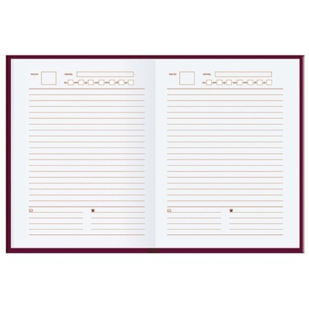 Diary for the teacher A6+, 128 sheets "Beautiful View", hard cover, UV-LK, OFSET Block 65 g/m2-7
