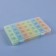 Airman - Organizer "Week", removable cells, morning/day/evening/night, 17.5 × 10.7 × 2.5 cm, 7 containers of 4 sections, multi -colored containers