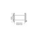 Door eye, glass optics DVG2, 16/55x85 CP, chromium color