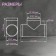 Zein tee, for a round channel, d = 100 mm, ventilation