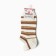 Women's socks "bears", milk color, size 36-40