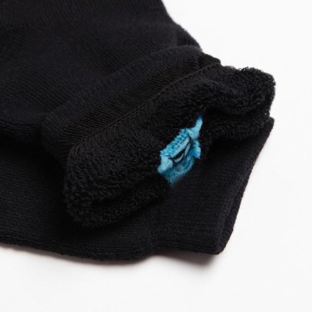 Noski children's terry, black color, size 24-2