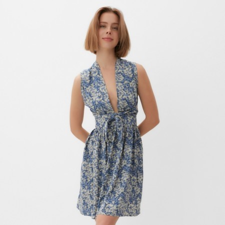 Women's dress Minaku: Enjoy Blue color, rr 42