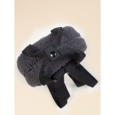 Baby bag, size 9.5x21x26.5 cm, black color-4
