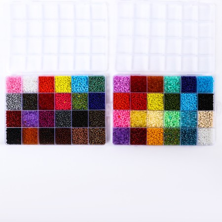 Set for creating jewelry, 48 colors, fishing line, accessories, charm-9