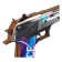 Pistol wooden Desert Eagle "Igol Ice"