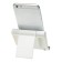 Luazon phone stand, folding, adjustable height, white