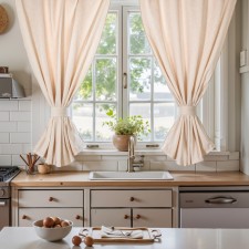 A set of curtains for the kitchen SL Home 