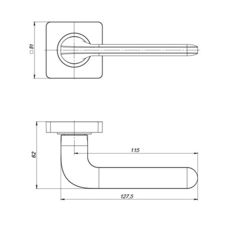 Separate handle Droid ZQ BL-24, black-1