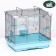 Birds Cage "Pigzon" No. 100, collapsible, 42 x 30 x 37cm (staff.) Biryuza