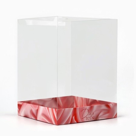 Box for confectionery "silk", 15 x 15 x 20 cm-2