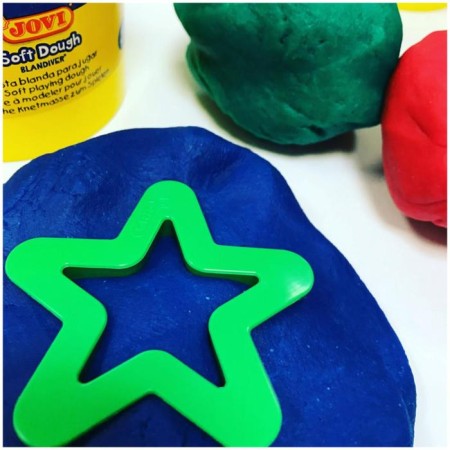 Plasticine on a plant basis 3 colors, 330 g, Jovi, dough in banks, for kids-2