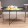 Jupiter Coffee table YS-8375L, black 75x42 cm