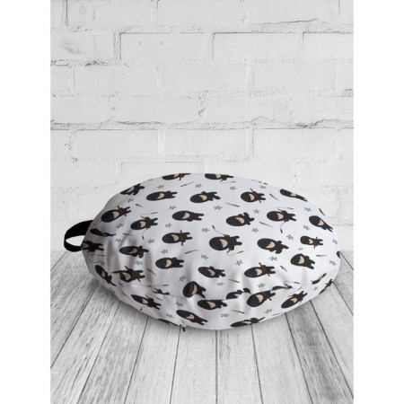 Pillow Siddle on the floor, size 52x52 cm-1