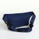 Lightning waist bag, 2 outer pockets, blue color