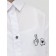 Blouse for girls, height 128 cm, white color