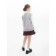 Жилет вязаный для девочки, рост 128-134 см, цвет серый
