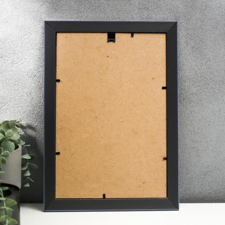 Photo frame Plastic "Mira" 20x30 cm, 651628 metallic (plastic screen)-2