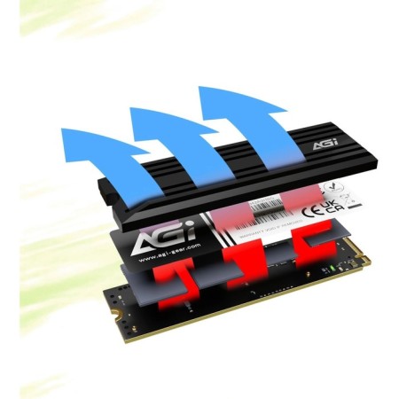 SSD AGI PCIE 4.0 x4 1TB Agi1T0G444AI828 AI828 M.2 2280-4
