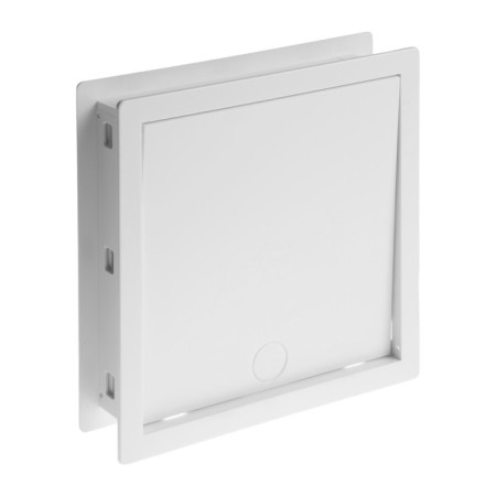 Vento cat door door, 200 x 200 mm, opening 40 mm, white opening