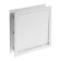 Vento cat door door, 200 x 200 mm, opening 40 mm, white opening