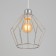 Bayerlux lamp "Arlando" 1x40W E27 chrome 20x20x70cm