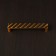Handle-slop RS161COF, m/o 128 mm, coffee color