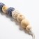 Holder for the nipple - dummies "Star", wooden
