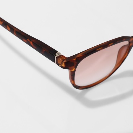 Ready glasses GT0616 (Color: C2 Leopard; Diopter: + 2.5; Toning: Brown)-3