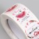 Stick Paper "Watermelon Romance" d = 2.5 cm 500 pcs in a roll 3x6.5x6.5 cm
