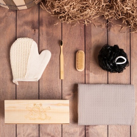 Set of Gift Ethel "Healthy Spirit", towel and accessories-1