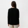 Jumper (longshit) with open shoulders of the river. 46 black