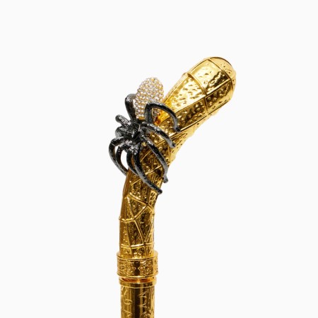 Souvenir product cane with a dagger, 36cm blade, spider hilt-3