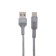 Cable Borofone BX21, Type -C - USB, 3 A, 1 m, fabric braid, gray