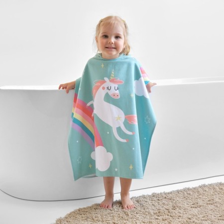 POPENCHE towel children's terry crumb I "unicorn" 60x120 cm, 50% HL, 50% PE