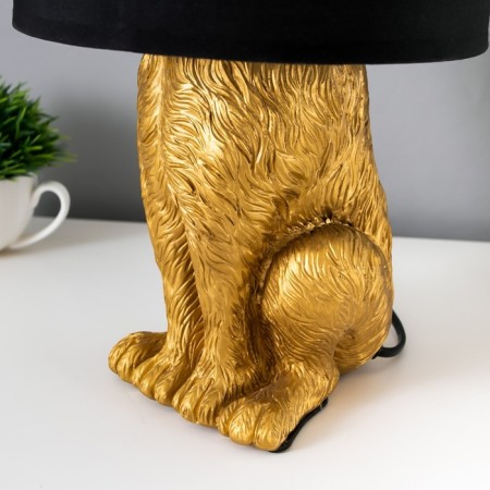 Bunny table lamp E27 40W gold 20x20x43.5 cm Risalux-3