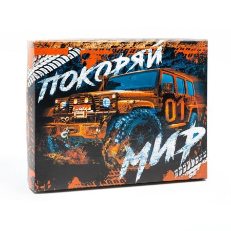Набор мужских носков KAFTAN "Покоряй мир" 6 пар, р-р 41-44 (26-29 см)-5