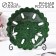 Rishtan ceramics, 23 cm green fruit