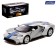 Metal Metallic Ford GT, 1:32, inertia, doors open, color gray.