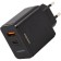 Network charger Unbröke Un-1, USB+Type-C, 3 A, indicator, black