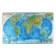 Wall map "Physical world", geod, 124x80 cm, 1:25 million