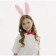 Carnival set "Zaychishka", ears, tail, butterfly, thermal priece