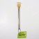 Massager - Chesalka, with a sliding handle, with a suspension, 20/42 cm, yellow color