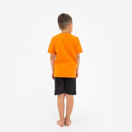 Costume for a boy (T-shirt, shorts) KAFTAN "Trendy" Size 38 (146-152), Orange color-3