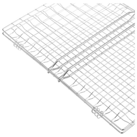 Grill grill for fish Maclay, 25x34 cm, stainless steel, for barbecue-10