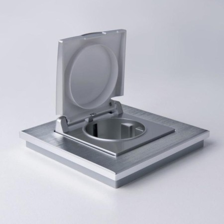 Frame for 1 post WL11-FRAME-01, aluminum color-1