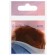 Grace Dance hair grid, cobweb, 30 cm, coffee color