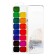 Watercolor beam "Classic", 16 colors, with a brush
