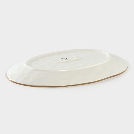 Porcelain shade "Cosmos", 31.5 × 22 cm, green color-2